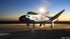 dream chaser. photo from NASA